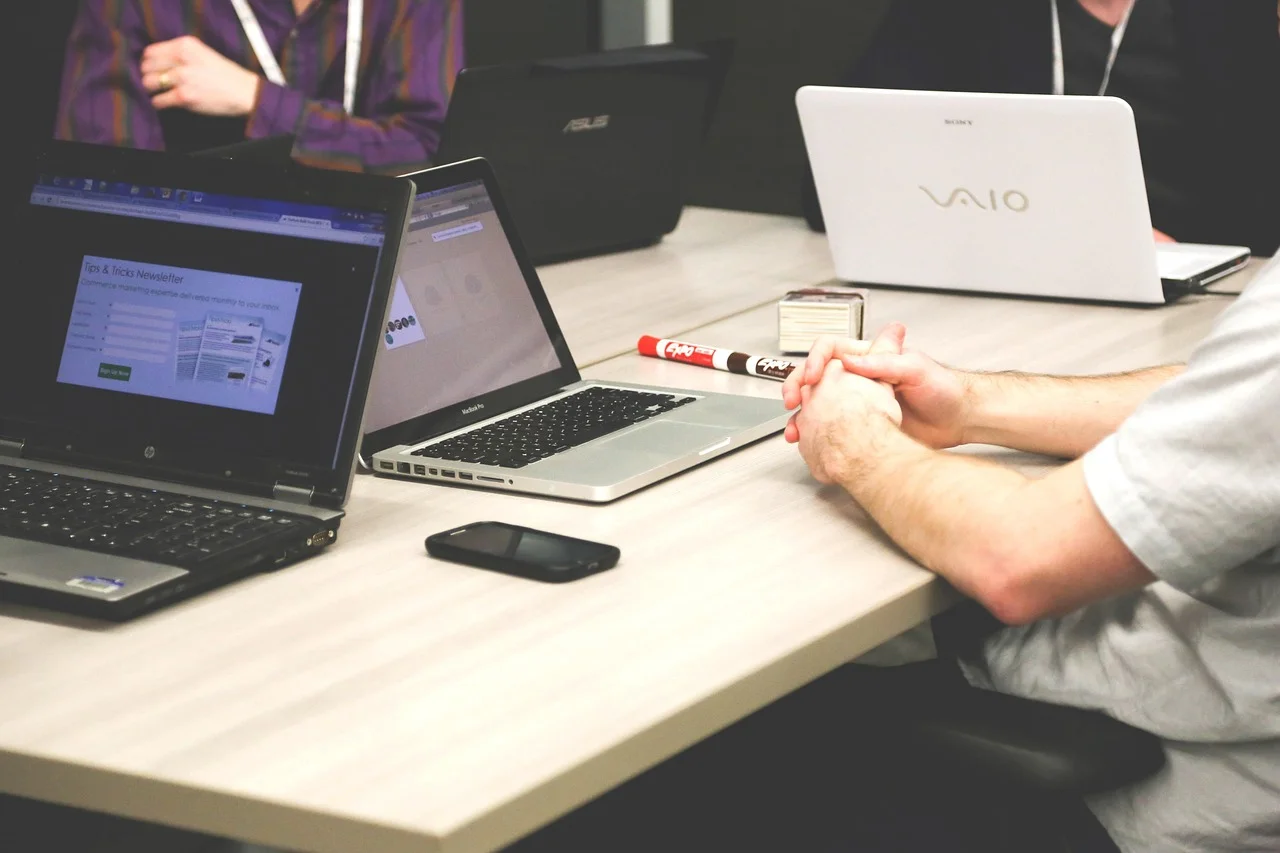 Custom web design visual